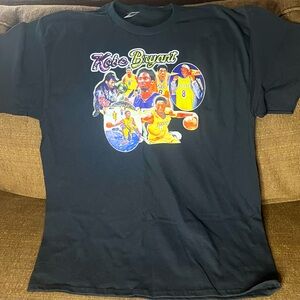 Kobe Bryant 90s Vintage Style Los Angeles Lakers Cotton T Shirt Size L Gildan